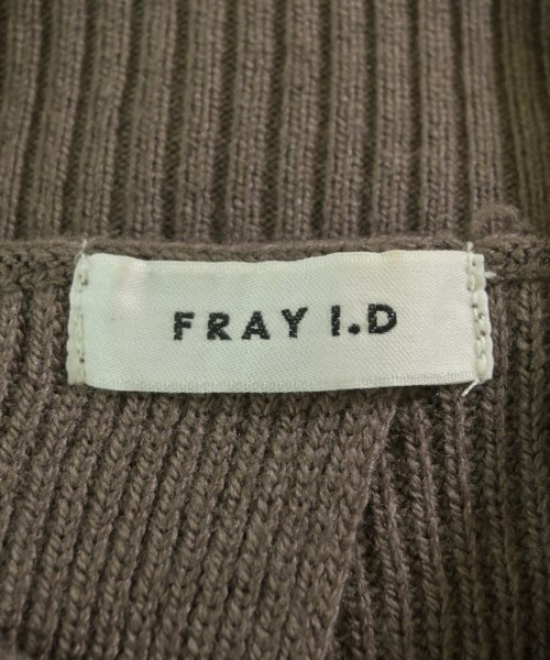 FRAY I.D（フレイアイディー）ニット・セーター 茶 サイズ:F レディース/2200736019026
