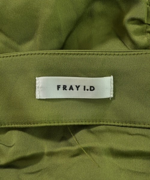 FRAY I.D（フレイアイディー）シャツワンピース カーキ サイズ:1(M位) レディース/2200721868042