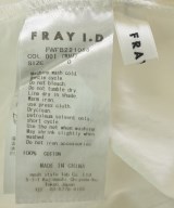 FRAY I.D（フレイアイディー）カジュアルシャツ 白 サイズ:0(S位) レディース/2200723013082