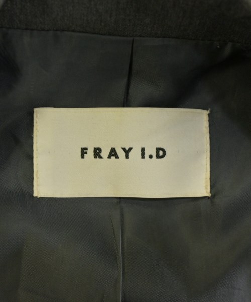 FRAY I.D（フレイアイディー）テーラードジャケット グレー サイズ:0(S位) レディース/2200725784102
