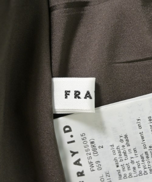 FRAY I.D（フレイアイディー）ロング・マキシ丈スカート 茶 サイズ:2(L位) レディース/2200725884055