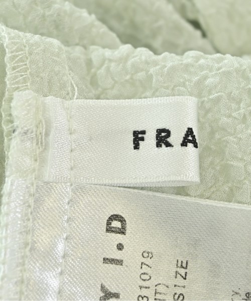 FRAY I.D（フレイアイディー）ブラウス 緑 サイズ:F レディース/2200725455057