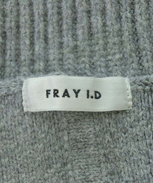 FRAY I.D（フレイアイディー）ベスト グレー サイズ:F レディース/2200680859129