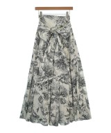 FRAY I.D（フレイアイディー）ロング・マキシ丈スカート 白 サイズ:0(S位) レディース/2200684726038