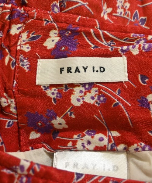 FRAY I.D（フレイアイディー）ロング・マキシ丈スカート 赤 サイズ:0(S位) レディース/2200685036297
