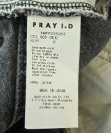 FRAY I.D（フレイアイディー）デニムパンツ 黒 サイズ:0(S位) レディース/2200681577039