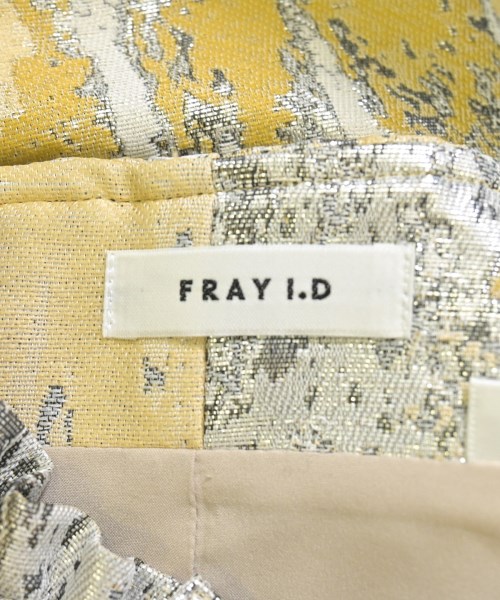 FRAY I.D（フレイアイディー）ロング・マキシ丈スカート 黄 サイズ:0(S位) レディース/2200688609061