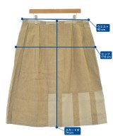 GALLEGO DESPORTES（ギャレゴデスポート）ひざ丈スカート 茶 サイズ:S レディース/2200637849104