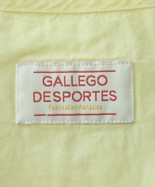 GALLEGO DESPORTES（ギャレゴデスポート）ブラウス 黄 サイズ:F レディース/2200692475133