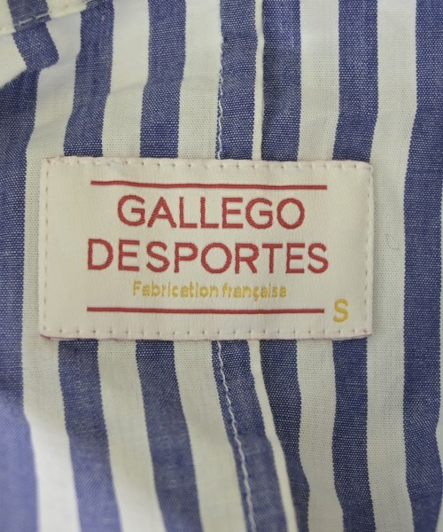 GALLEGO DESPORTES（ギャレゴデスポート）カジュアルシャツ 白 サイズ:S メンズ/2200699328074