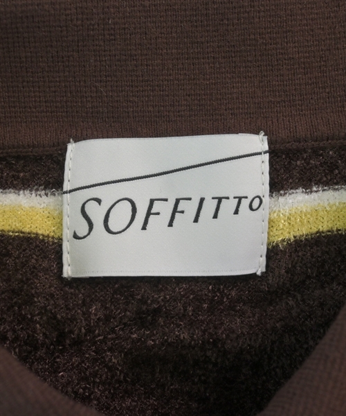 soffitto（ソフィット）ポロシャツ 茶 サイズ:-(M位) レディース/2200638901047