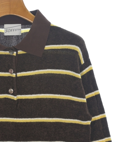 soffitto（ソフィット）ポロシャツ 茶 サイズ:-(M位) レディース/2200638901047