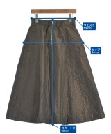 soffitto（ソフィット）ロング・マキシ丈スカート 茶 サイズ:3(L位) レディース/2200625369041