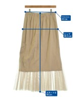 soffitto（ソフィット）ロング・マキシ丈スカート ベージュ サイズ:3(L位) レディース/2200606126069
