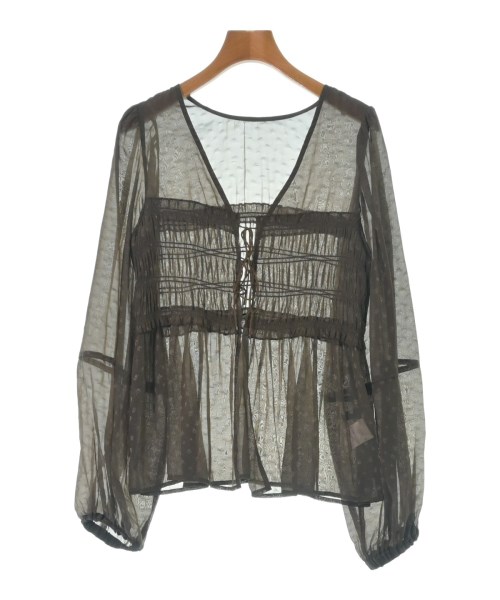 soffitto(ソフィット)ブラウス 茶 サイズ:-(XS位)/2200670100040