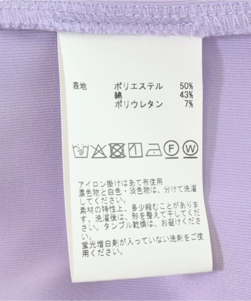 soffitto（ソフィット）Tシャツ・カットソー 紫 サイズ:F レディース/2200698580107