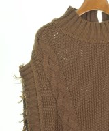 soffitto（ソフィット）ベスト 茶 サイズ:F レディース/2200654887127