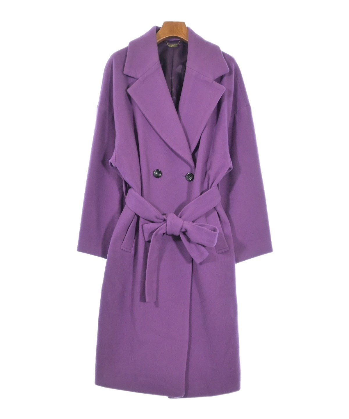 soffitto ソフィット ジャケット レディース 【古着】【中古】 soffitto（ソフィット）コート 紫 サイズ:2(M位) レディース