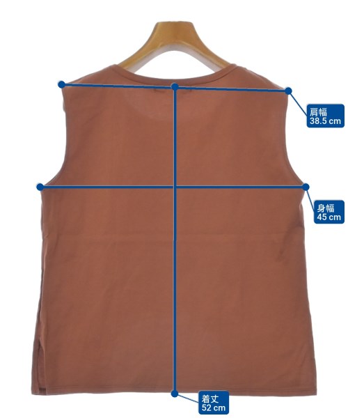 soffitto（ソフィット）ノースリーブ オレンジ サイズ:-(M位) レディース/2200636586116