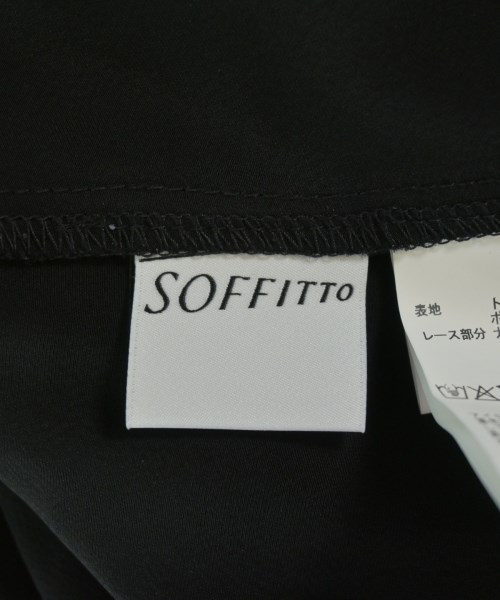 soffitto（ソフィット）キャミソール 黒 サイズ:F レディース/2200704500280
