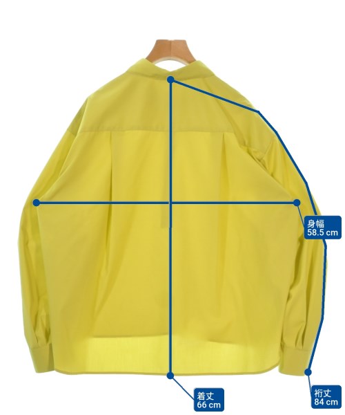 soffitto（ソフィット）ブラウス 黄 サイズ:F レディース/2200659425041