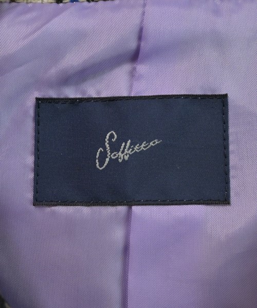 soffitto（ソフィット）カジュアルジャケット 青 サイズ:F レディース/2200667381056