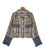 soffitto（ソフィット）カジュアルジャケット 青 サイズ:F レディース/2200667381056