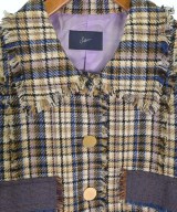 soffitto（ソフィット）カジュアルジャケット 青 サイズ:F レディース/2200667381056