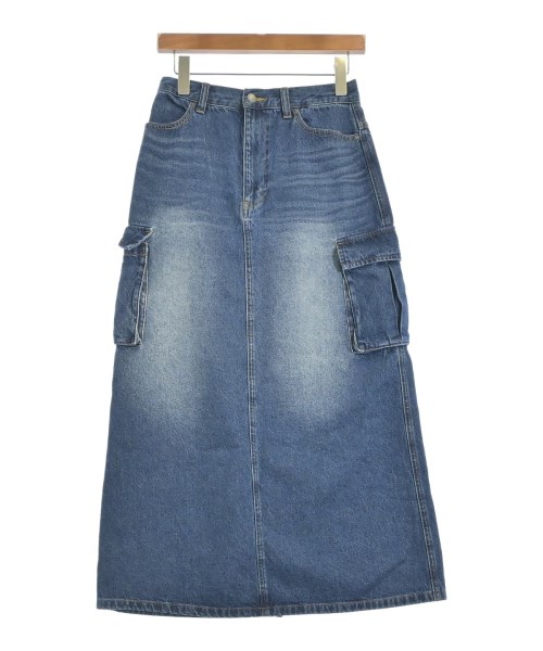 soffitto(ソフィット)ロング・マキシ丈スカート 青 サイズ:3(L位)/2200666852069