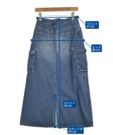 soffitto（ソフィット）ロング・マキシ丈スカート 青 サイズ:3(L位) レディース/2200666852069