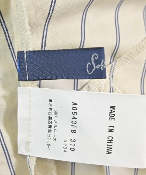 soffitto（ソフィット）カジュアルシャツ ベージュ サイズ:F レディース/2200666852090