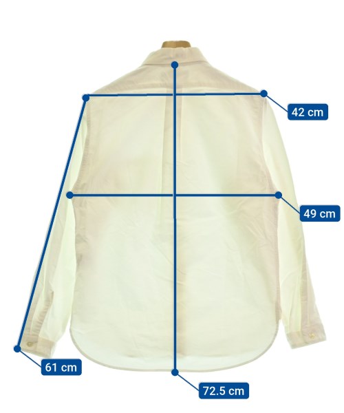 nanamica（ナナミカ）カジュアルシャツ 白 サイズ:S メンズ/2200514646024