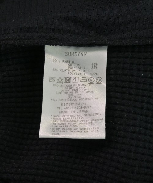 nanamica（ナナミカ）Tシャツ・カットソー 黒 サイズ:S メンズ/2200512656049