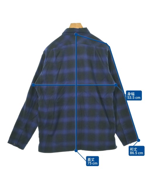 nanamica（ナナミカ）カジュアルシャツ 紫 サイズ:M メンズ/2200634538377