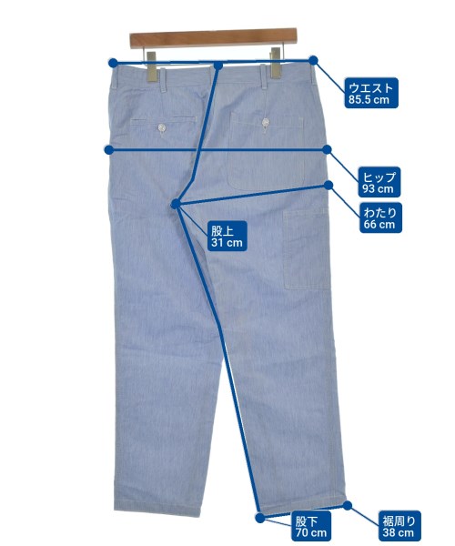 nanamica（ナナミカ）その他 青 サイズ:34(XL位) メンズ/2200620963633