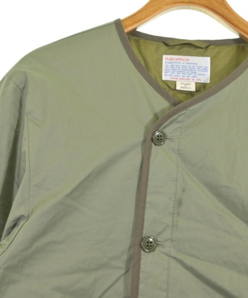 nanamica（ナナミカ）ダウンジャケット/ダウンベスト カーキ サイズ:S メンズ/2200637617031