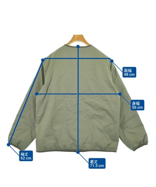 nanamica（ナナミカ）ダウンジャケット/ダウンベスト カーキ サイズ:S メンズ/2200637617031