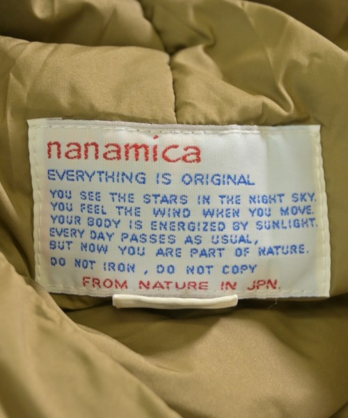 nanamica（ナナミカ）ダウンジャケット/ダウンベスト ベージュ サイズ:M メンズ/2200637617130