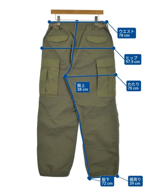 nanamica（ナナミカ）カーゴパンツ カーキ サイズ:32(L位) メンズ/2200642576026