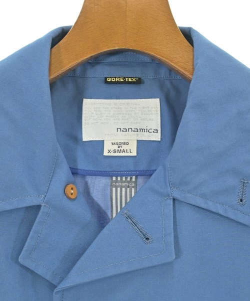 nanamica（ナナミカ）ステンカラーコート 青 サイズ:XS メンズ/2200627732010