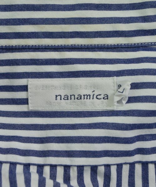 nanamica（ナナミカ）カジュアルシャツ 白 サイズ:L メンズ/2200610717055