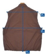 nanamica（ナナミカ）ダウンジャケット/ダウンベスト 赤 サイズ:L メンズ/2200617736035