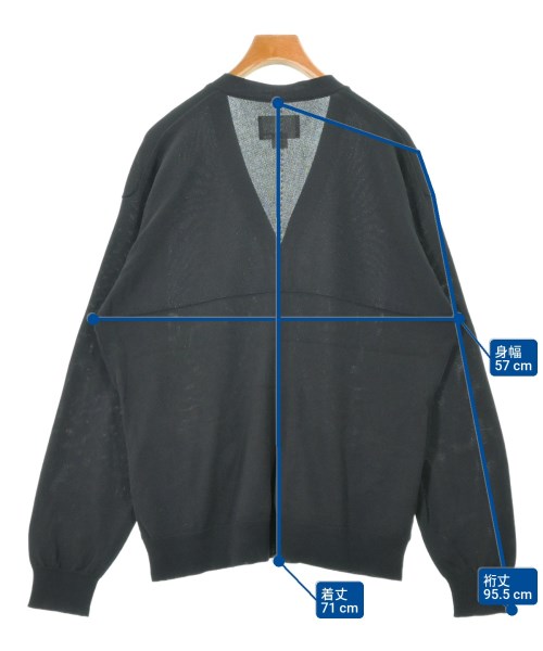 nanamica（ナナミカ）カーディガン 黒 サイズ:XL メンズ/2200609480120