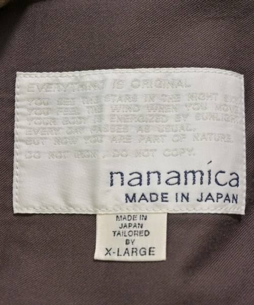 nanamica（ナナミカ）カバーオール 茶 サイズ:XL メンズ/2200609301012