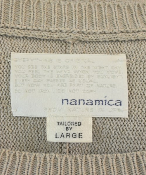 nanamica（ナナミカ）ニット・セーター ベージュ サイズ:L メンズ/2200609301043