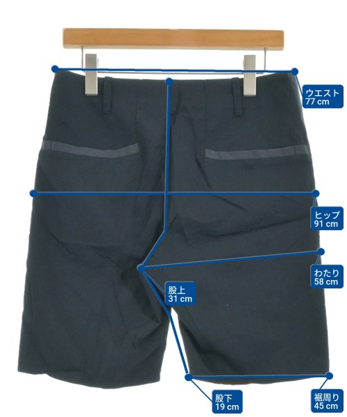 nanamica（ナナミカ）ショートパンツ 紺 サイズ:30(M位) メンズ/2200678975534