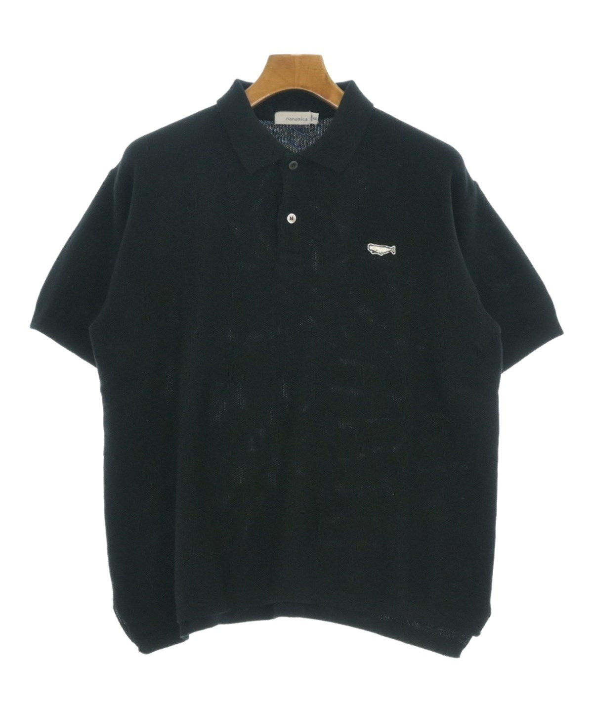 nanamica ボーダー　ポロシャツ　ブラック　S nanamica (ナナミカ) S/S Polo Shirt / ショートスリーブ ポロシャツ