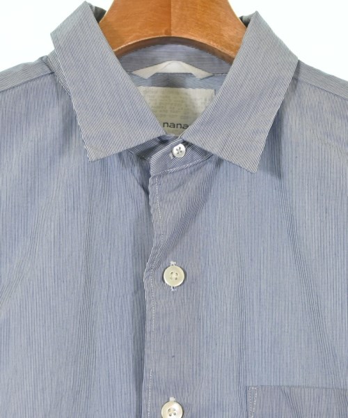 nanamica（ナナミカ）カジュアルシャツ 青 サイズ:S メンズ/2200680557025