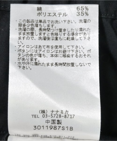 nanamica（ナナミカ）その他 黒 サイズ:34(XL位) メンズ/2200655316176