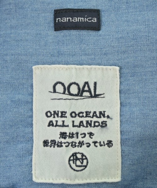 nanamica（ナナミカ）カジュアルシャツ 青 サイズ:M メンズ/2200653507033